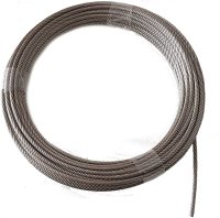 Drahtseil 2mm Edelstahl 7X19 EN 1.4401 weich A4 NIRO,...