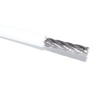 Drahtseil  6mm A4 Edelstahl  PVC ummantelt 4,0/6,0 mm,...